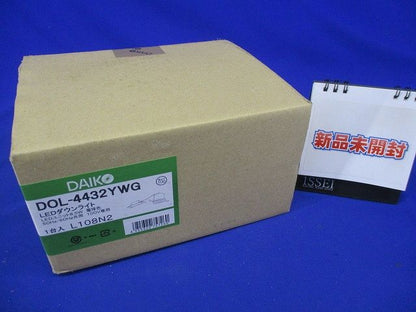 軒下ユニバーサルダウンライト LED内蔵 電球色 電源付(別置) φ100 調光器別売 DOL-4432YWG