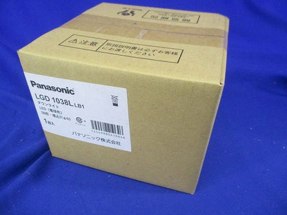 ピンホールダウンライト 電球色 調光器別売φ65 40形 ホワイト LGD1038LLB1