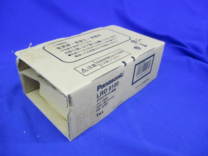 LED 軒下用ダウンライト 浅型8H φ100 パネル付型 ホワイト ランプ別売 LRD9100