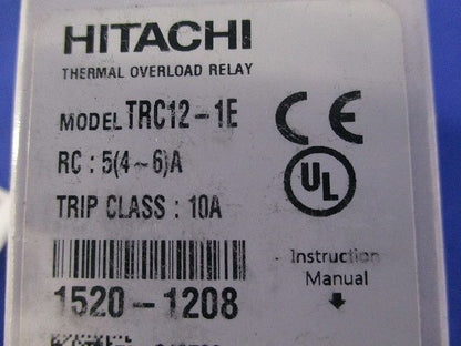 電磁開閉器 HCシリーズ 1E組合せサーマルリレー 標準形 RC5.0A TRC12-1E