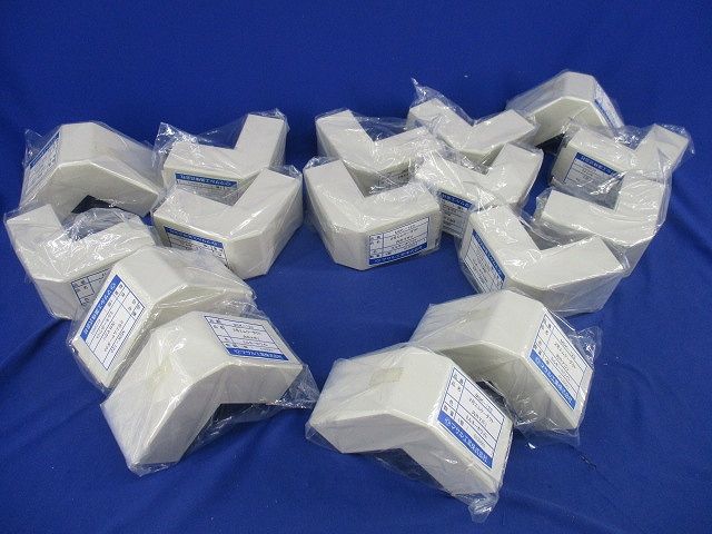 2号エムケーダクト内外マガリ(16個入)ミルキーW MDK-123