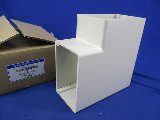 エムケーダクト付属品平面マガリ5号(ミルキーホワイト) MDM153