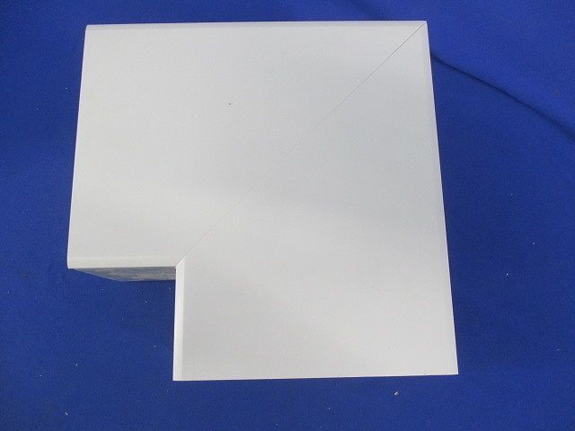 エムケーダクト付属品平面マガリ5号(ミルキーホワイト) MDM153