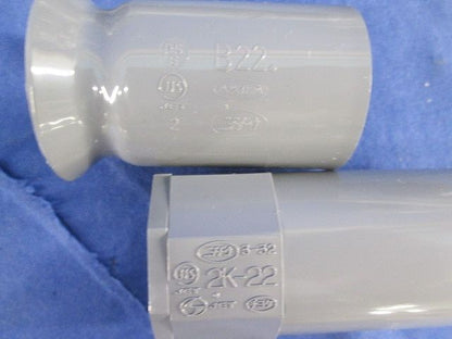 VE管付属セット(サイズ22)(混在15個入)(グレー) TS22他