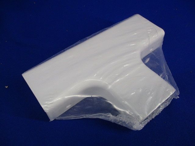 メタルモール付属 ティー B型 (3個入)(ホワイト) B206□