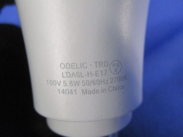 LED電球E17(電球色) LDA6L-H-E17