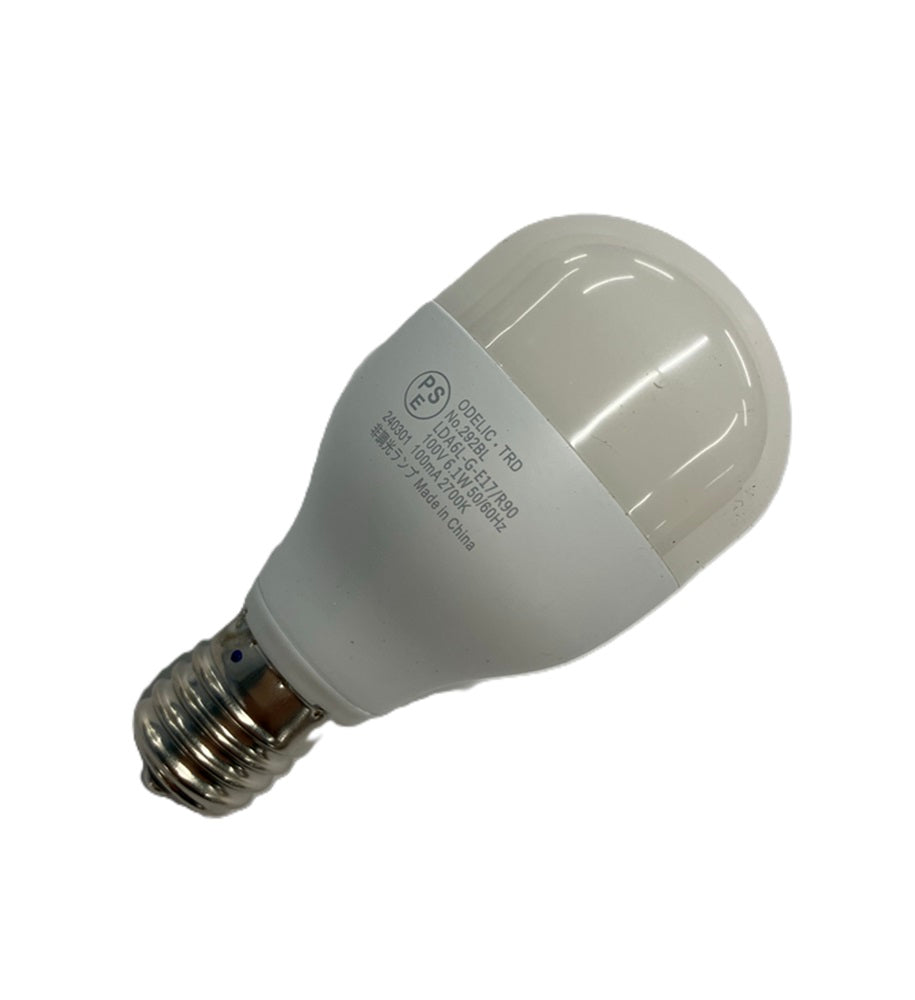 LED電球 電球色 E17口金  LDA6LGE17R90