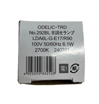 LED電球 電球色 E17口金  LDA6LGE17R90