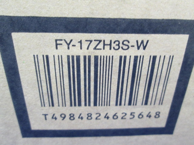 気調・熱交換形換気扇 壁掛形・2パイプ式 引き紐スイッチ付 ホワイト FY-17ZH3S-W