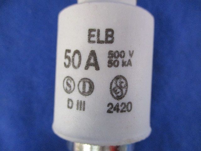 ヒューズリンク50A500V(5個入) 50A