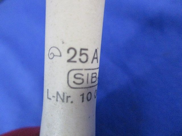 ヒューズ(21個入)25A500V 型番不明