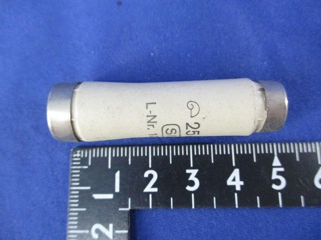 ヒューズ(21個入)25A500V 型番不明