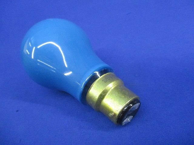 セラミックカラー電球(25個入)(青) B-22
