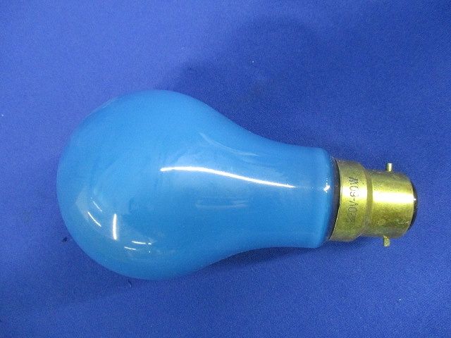 セラミックカラー電球(25個入)(青) B-22