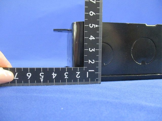 中四角深型コンクリートボックス(2個入) CBM54B-S
