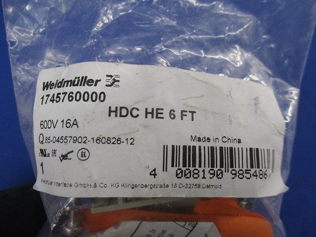 コネクタ HDCHE6FT