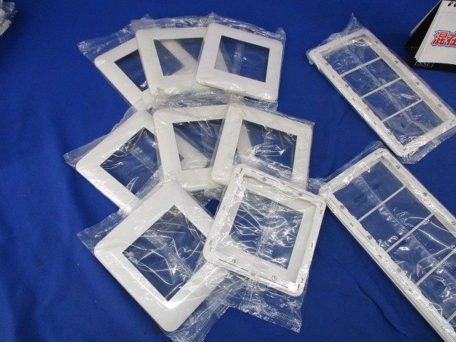 スイッチプレートセット(混在18枚入)(ホワイト) WTC7105他