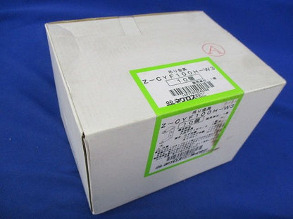 みぞ形鋼用吊りボルト支持金具 タップ付タイプ 溶融亜鉛めっき仕上 10個入 Z-CYF100H-W3-10