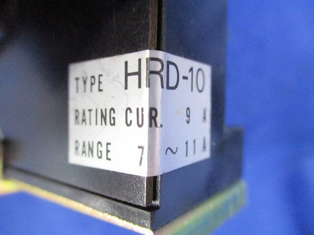 電磁開閉器200V(キズ･汚れ・色あせ有) HRD-10