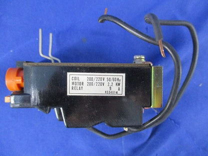 電磁開閉器200V(キズ･汚れ・色あせ有) HRD-10