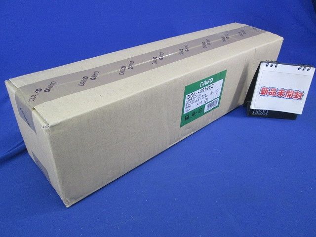 アウトドアスポット 【LED内蔵】 LED 15W 電球色 シルバー 調光器不可 DOL-4019YS