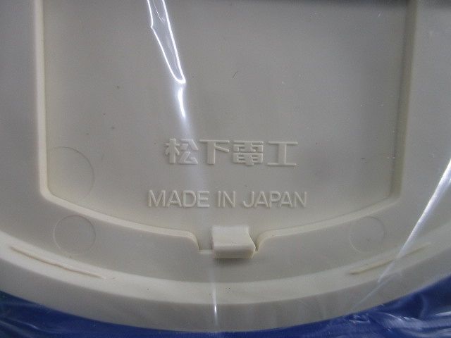 BL丸型電話線プレート(10枚入)(ミルキーホワイト)National WN7180