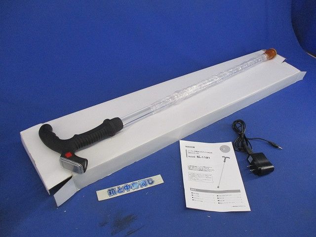 ソーラー充電式LEDライト安全杖 SL-1121