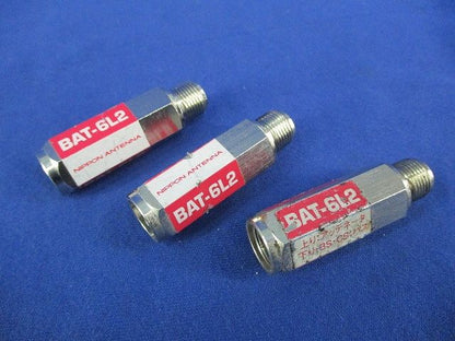 6dB用ブロックアッテネーター 上り減衰/電流阻止型(3個入)(汚れ有) BAT-6L2