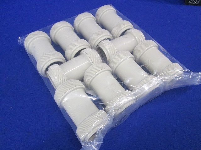 カップリング ワンタッチ型 PF管28用 ベージュ 10個価格 FPC-28Y-10
