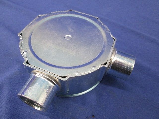 丸型露出ボックス2方出(2個入) DF29161K