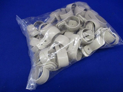 ワニグチ片サドル 兼用タイプ 適合径26~31mm ベージュ 50個価格 KTK-22J-50