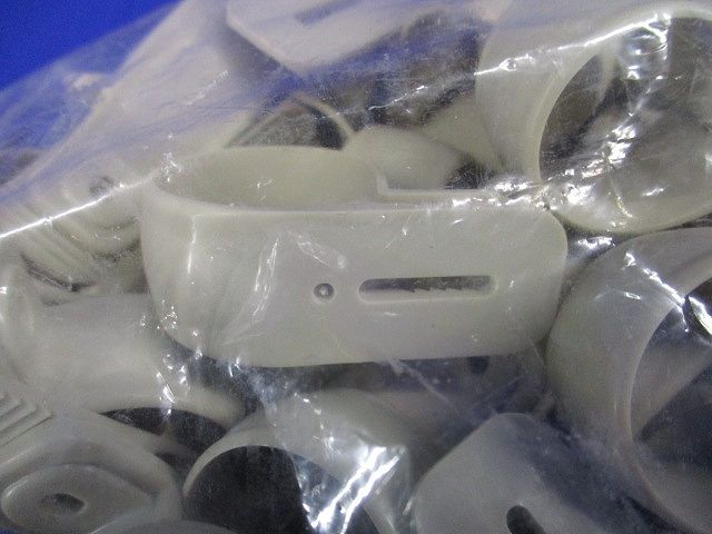 ワニグチ片サドル 兼用タイプ 適合径26~31mm ベージュ 50個価格 KTK-22J-50