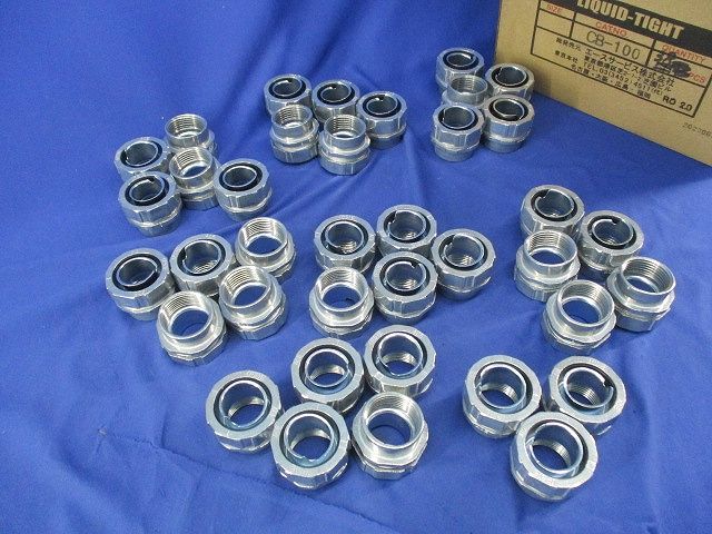防水フレキシブルチューブ用コネクタ(38個入) CB-100