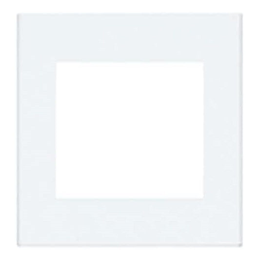 コスモシリーズワイド21 2連接穴用コンセントプレート ホワイト 10個入り  WTF8500W-10