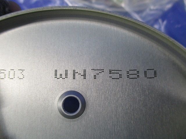 新金属丸型電話線プレートセット(メーカー混在9枚入)(汚れ有) WN7580
