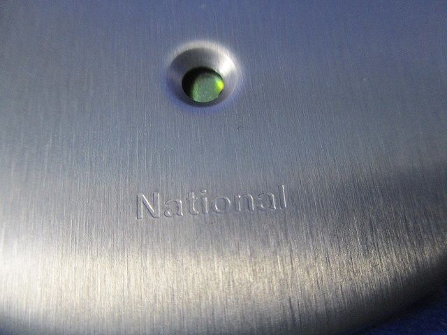 新金属丸型電話線プレートセット(メーカー混在9枚入)(汚れ有) WN7580