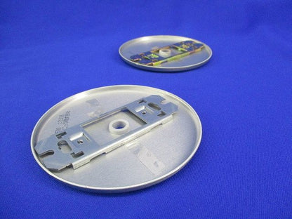 新金属丸型電話線プレートセット(メーカー混在9枚入)(汚れ有) WN7580