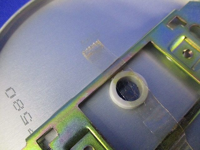 新金属丸型電話線プレートセット(メーカー混在9枚入)(汚れ有) WN7580