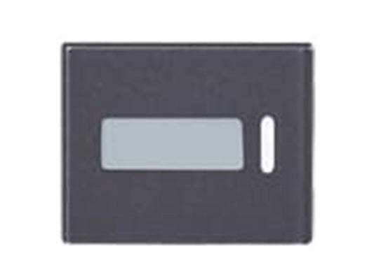 埋込ダブルスイッチ用ハンドル ネーム付 マットグレー WTA3012H