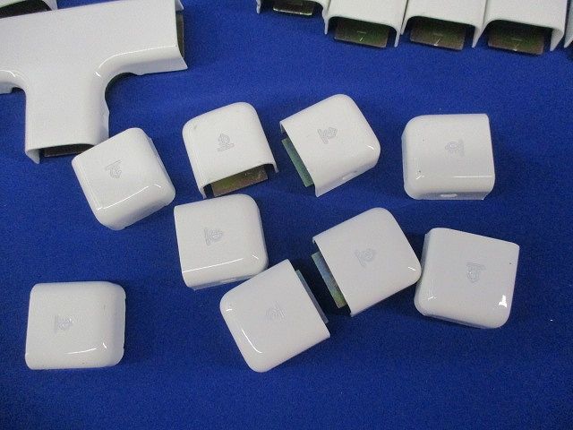 メタルモール付属品A型セット(混在18個入)(ホワイト) M110他