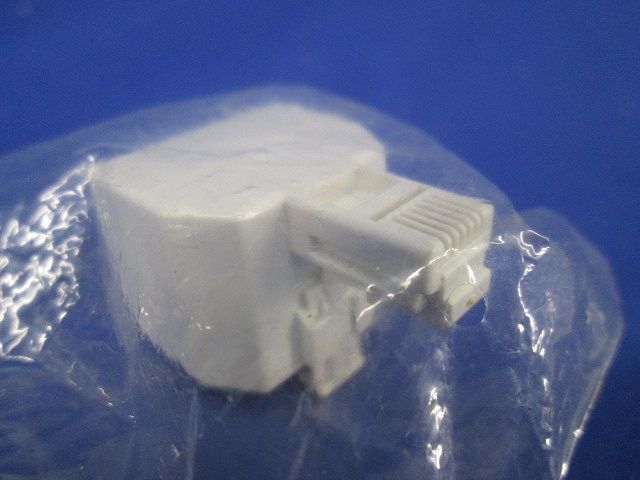 2分岐アダプター 電話ジャック(3個入) 型番不明