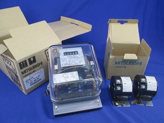 変流器付普通電力量計(1セット入) M2LHM-K5+CW-15LS