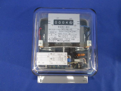 変流器付普通電力量計(1セット入) M2LHM-K5+CW-15LS