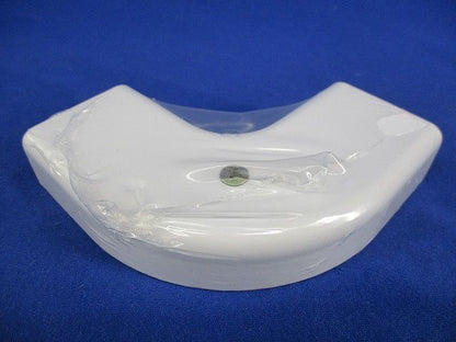 メタルモール用付属品 B型フラットエルボ(6個入)(ホワイト) B2032