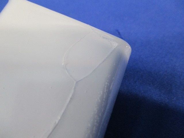 メタルモール用付属品 B型フラットエルボ(6個入)(ホワイト) B2032