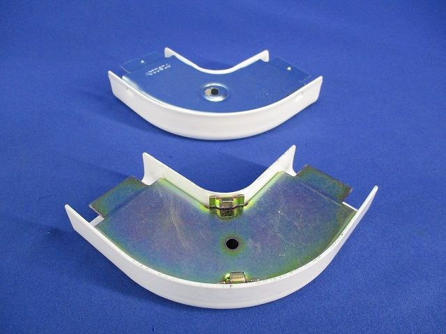 メタルモール付属品 フラットエルボセット(メーカー混在4個入)(ホワイト) B2032他