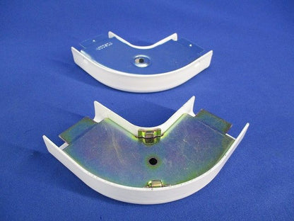 メタルモール付属品 フラットエルボセット(メーカー混在4個入)(ホワイト) B2032他