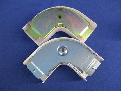 メタルモール付属品 フラットエルボセット(メーカー混在4個入)(ホワイト) B2032他