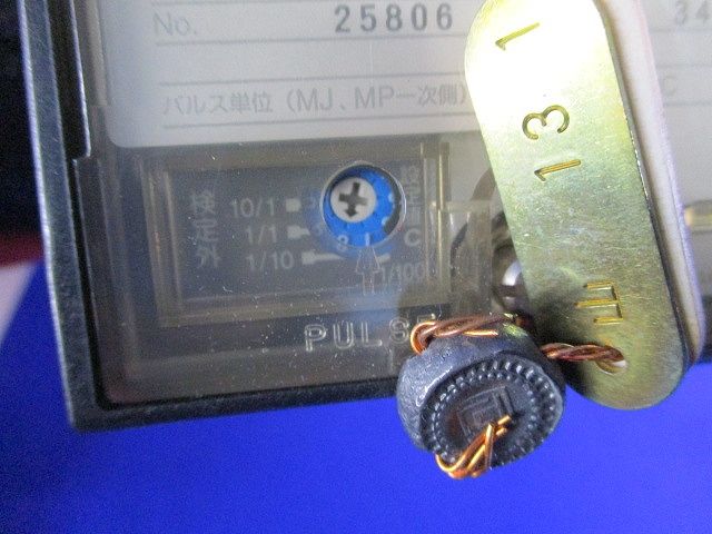 電力量計3P3W110V5A50Hｚ WV3P-K30VR