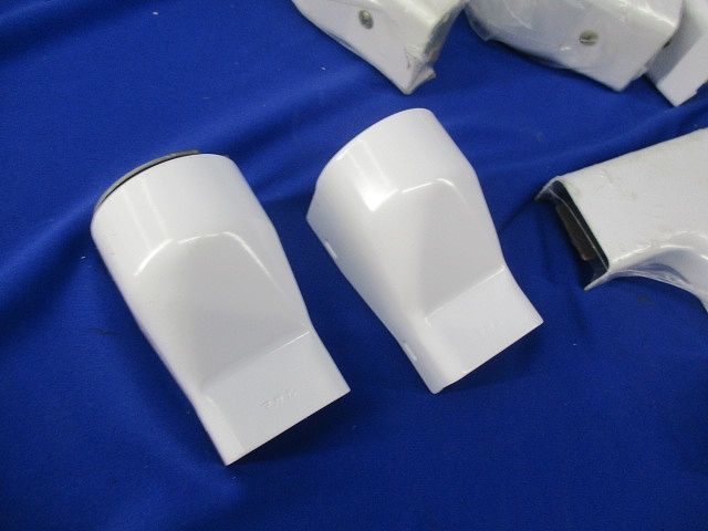 メタルモール付属品B型セット(混在15個入)(ホワイト) B207他